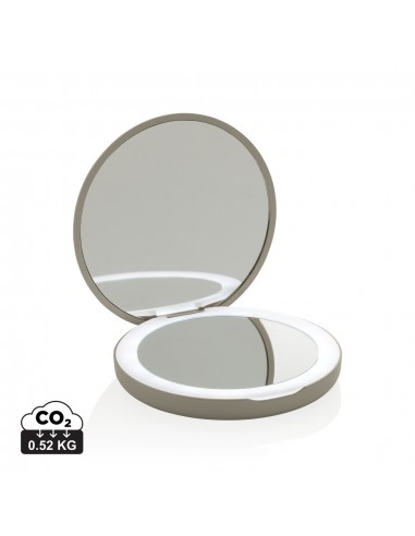 Lumora RCS genopladeligt LED makeupspejl af genanvendt plast