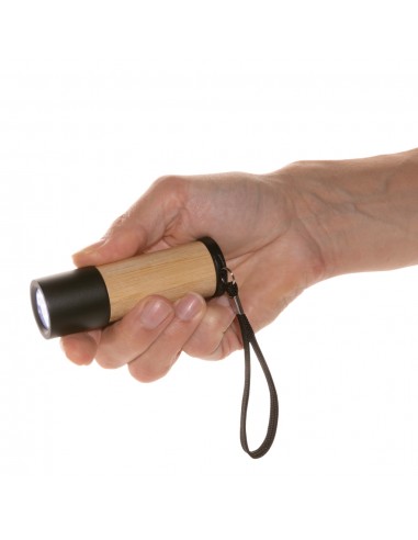 Bambus- og RCS-genbrugsplast lommelygte