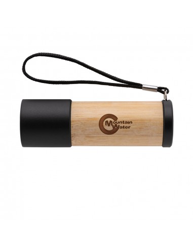 Bambus- og RCS-genbrugsplast lommelygte