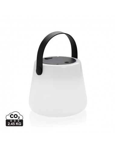 Solar Glow RCS genanvendt plast USB-opladelig udendørslampe