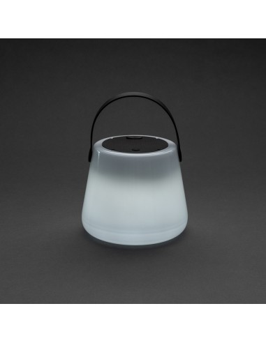 Solar Glow RCS genanvendt plast USB-opladelig udendørslampe