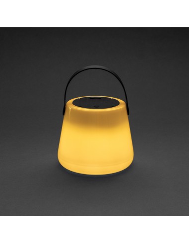 Solar Glow RCS genanvendt plast USB-opladelig udendørslampe