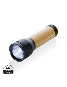 Lucid 3W RCS certificeret lygte i bambus og genanvendt plast