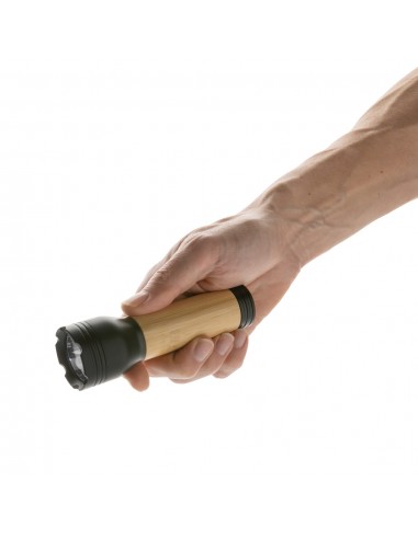 Lucid 3W RCS certificeret lygte i bambus og genanvendt plast