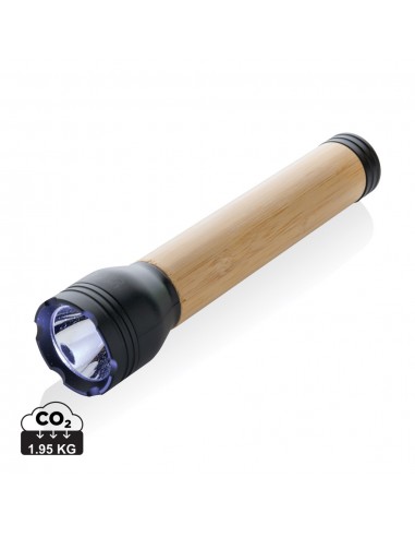 Lucid 5W lommelygte i RCS genanvendt plast og bambus