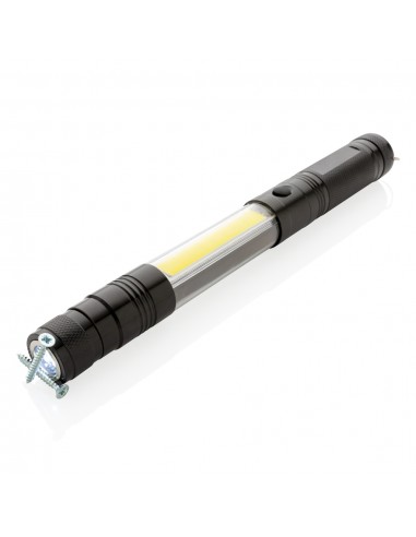 Stor teleskop lygte med COB