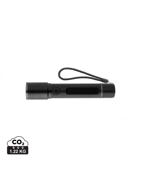 Gear X USB opladelig lommelygte i RCS genanvendt aluminium