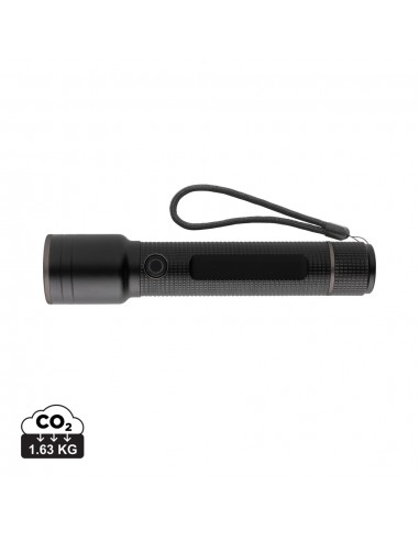 Gear X stor lommelygte i RCS genanvendt aluminium USB oplade