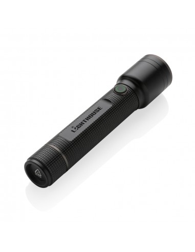 Gear X stor lommelygte i RCS genanvendt aluminium USB oplade