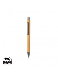 Slim designet bambuspen