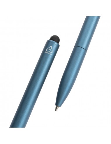 Kymi RCS certificeret pen i genanvendt aluminium med stylus