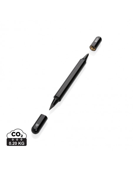 Swiss Peak Storm RCS aluminium pen med dobbelt spids