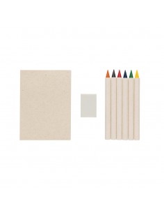 Micki GRS infinity 6 stk. farveblyantsæt med notesblok 2