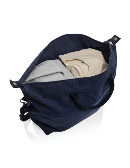 Kezar AWARE™ 500 gsm genanvendt lærred deluxe weekendtaske