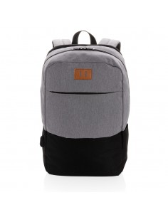 Moderne 15.6" USB & RFID laptop taske, PVC fri. 2