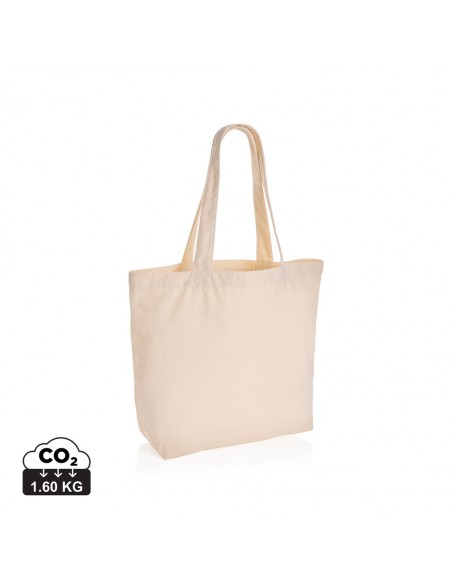 Impact Aware™ 240 gsm rcanvas shopper m/lomme ufarvet
