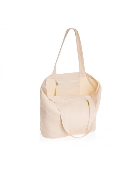 Impact Aware™ 240 gsm rcanvas shopper m/lomme ufarvet