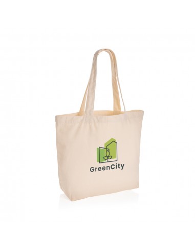 Impact Aware™ 240 gsm rcanvas shopper m/lomme ufarvet