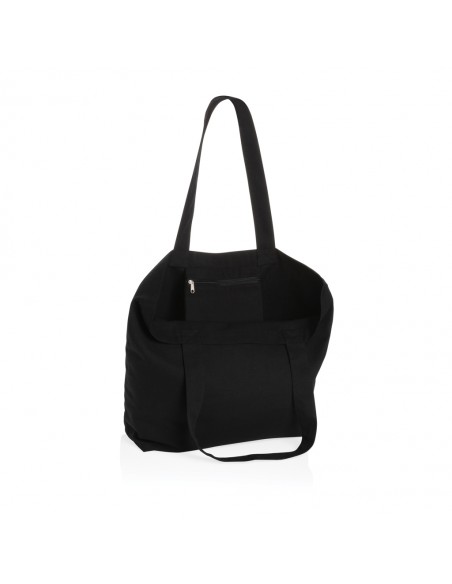 Impact Aware™ 240 gsm rcanvas shopper m/lomme ufarvet
