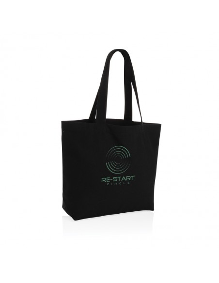 Impact Aware™ 240 gsm rcanvas shopper m/lomme ufarvet