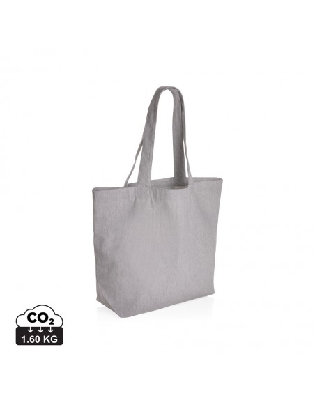 Impact Aware™ 240 gsm rcanvas shopper m/lomme ufarvet