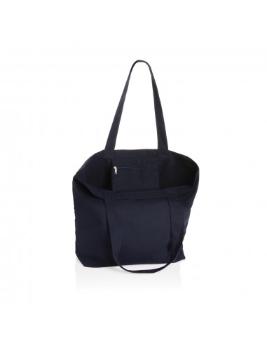 Impact Aware™ 240 gsm rcanvas shopper m/lomme ufarvet