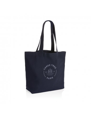 Impact Aware™ 240 gsm rcanvas shopper m/lomme ufarvet