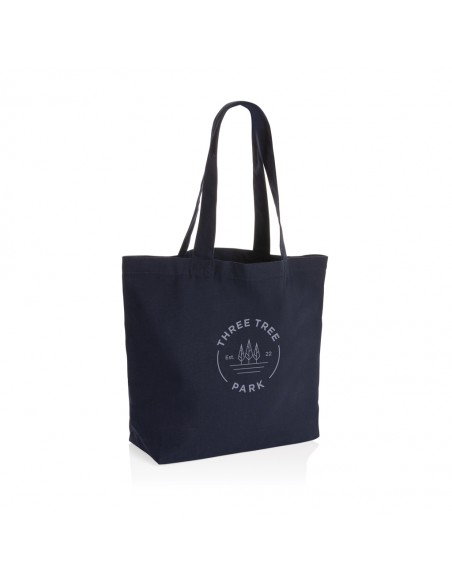 Impact Aware™ 240 gsm rcanvas shopper m/lomme ufarvet