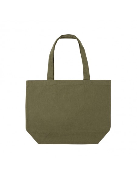 Impact Aware™ 240 gsm rcanvas shopper m/lomme ufarvet