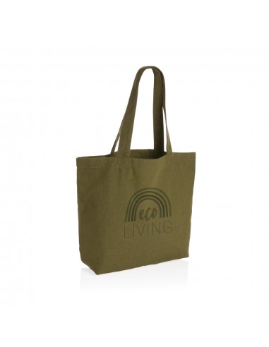 Impact Aware™ 240 gsm rcanvas shopper m/lomme ufarvet