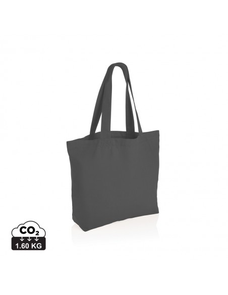 Impact Aware™ 240 gsm rcanvas shopper m/lomme ufarvet