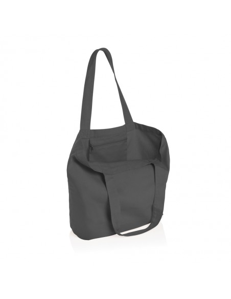 Impact Aware™ 240 gsm rcanvas shopper m/lomme ufarvet