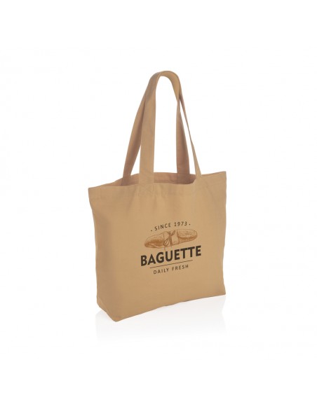 Impact Aware™ 240 gsm rcanvas shopper m/lomme ufarvet