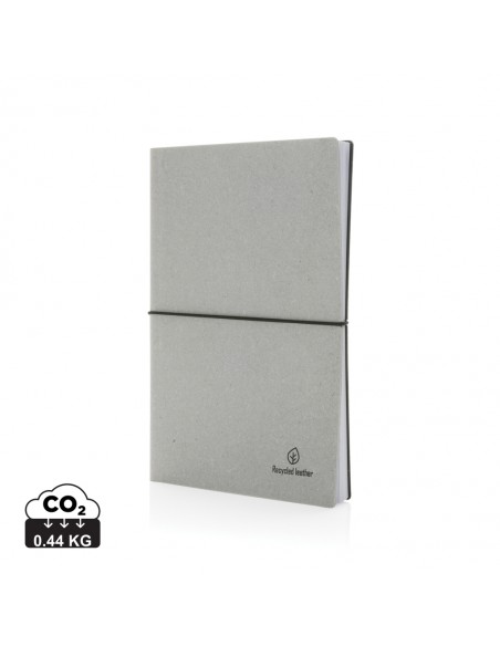 A5 notesbog GRS genanvendt læder