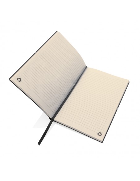 A5 notesbog GRS genanvendt læder