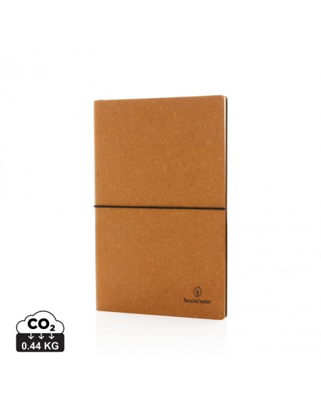 A5 notesbog GRS genanvendt læder