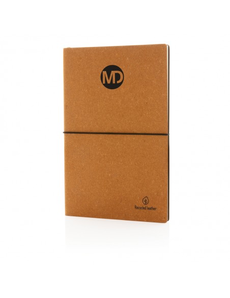 A5 notesbog GRS genanvendt læder