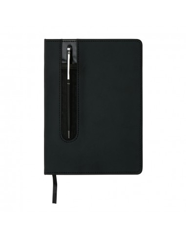 Standard hardcover PU A5 notesbog med stylus pen