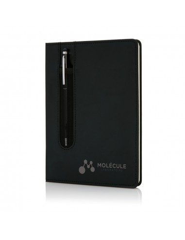 Standard hardcover PU A5 notesbog med stylus pen