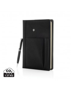 Swiss Peak notesbog og pen