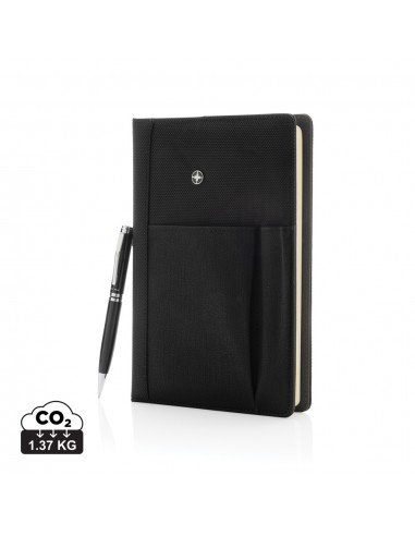 Swiss Peak notesbog og pen