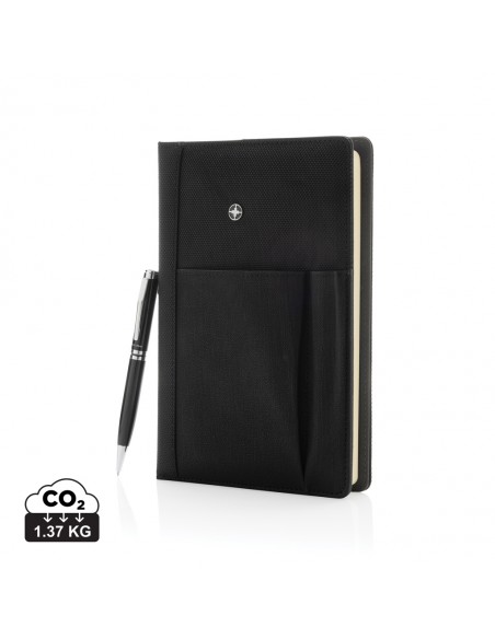 Swiss Peak notesbog og pen