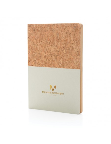 A5 kork & kraft notesbog