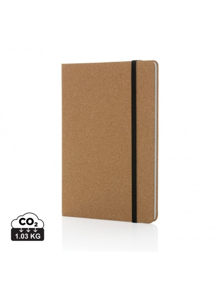 Stoneleaf A5 notesbog i kork og stenpapir