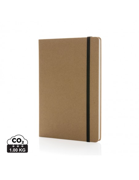 Craftstone A5 notesbog af genanvendt kraft- og stenpapir