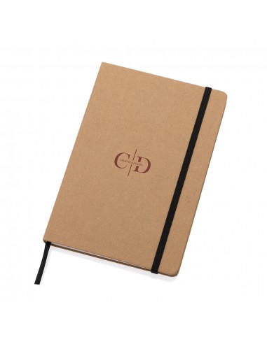 Craftstone A5 notesbog af genanvendt kraft- og stenpapir