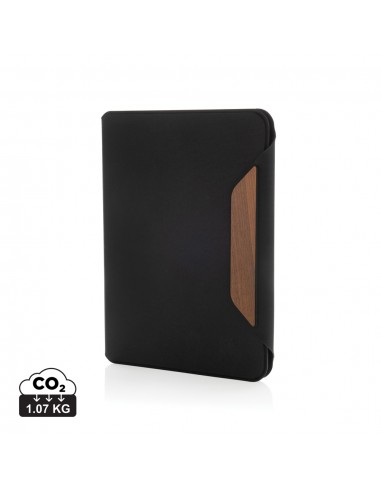 Teri AWARE™ A5 portfolio i RPET og valnøddetræ