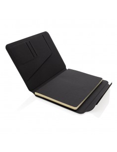 Teri AWARE™ A5 portfolio i RPET og valnøddetræ 2