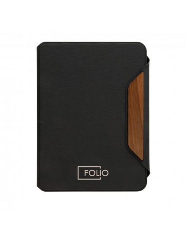 Teri AWARE™ A5 portfolio i RPET og valnøddetræ