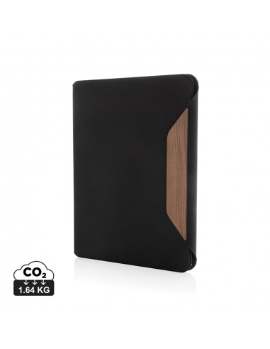 Teri AWARE™ A4 portfolio i RPET og valnøddetræ